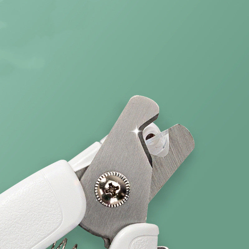 Professional Pet Nail Clippers with LED Light