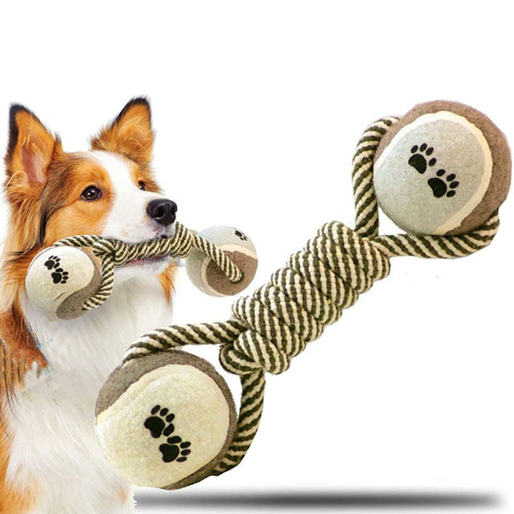 "Interactive Cotton Rope Toys for Small-Large Dogs