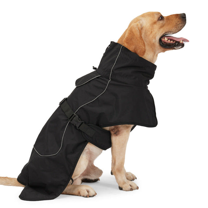 Medium And Large Dogs Handsome Winter  Snowproof Warm Clothing