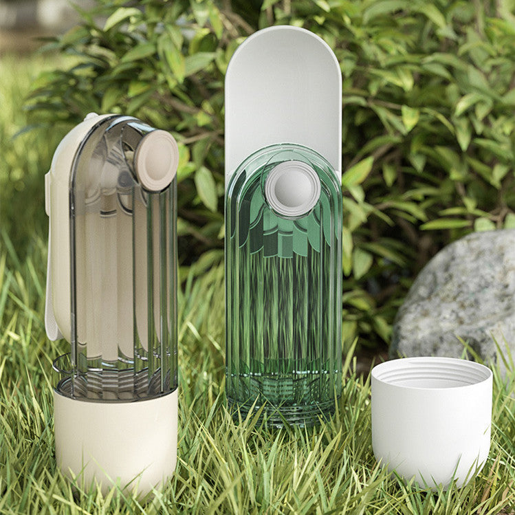 Green 2-in-1 Pet  Portable Water Cup