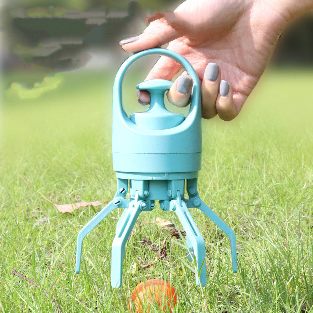 Portable Lightweight Dog Pooper Scooper with Built-in Poop Bag Dispenser