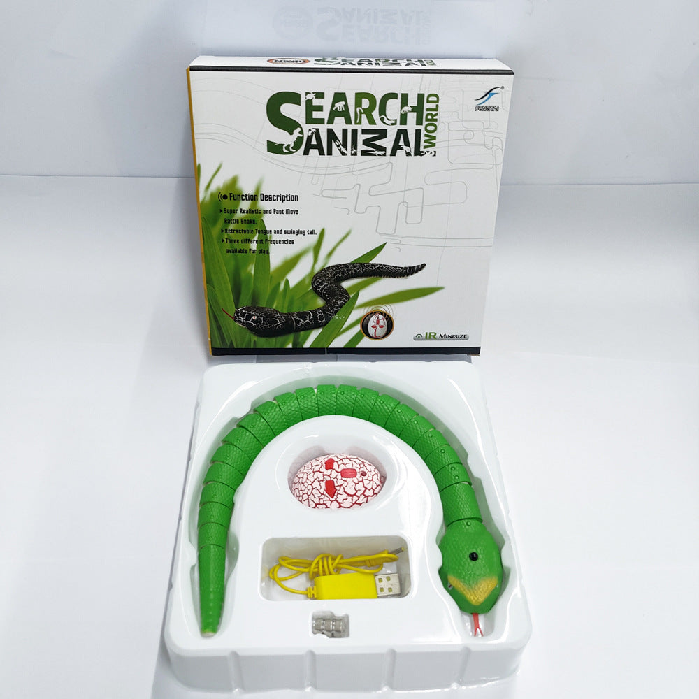 Smart Sensing Interactive Cat Toys Automatic Electronic Snake