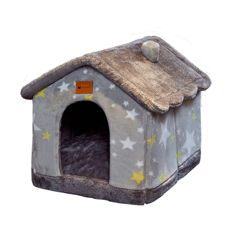 Foldable Dog  & Cat House & Bed