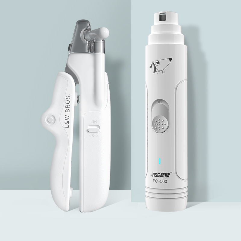 Professional Pet Nail Clippers with LED Light