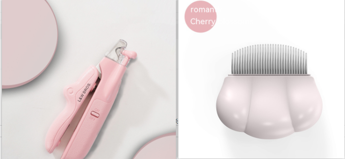 Professional Pet Nail Clippers with LED Light