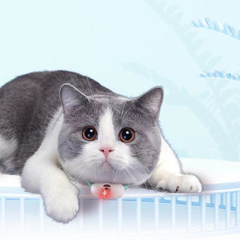 Automatic Laser Cat Collar Toy with Electric USB Charging