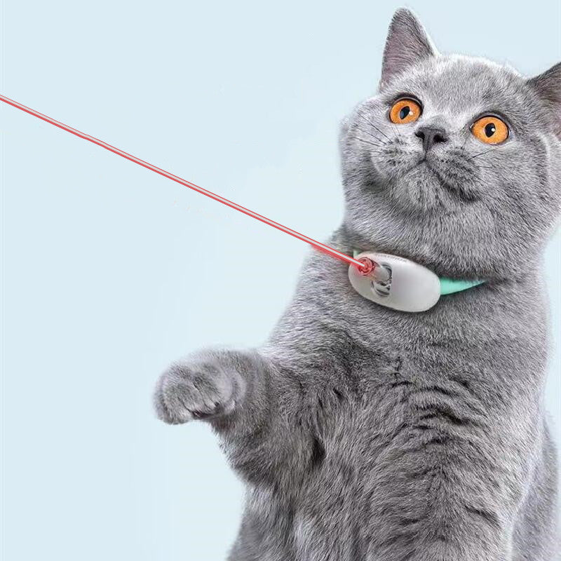 Automatic Laser Cat Collar Toy with Electric USB Charging