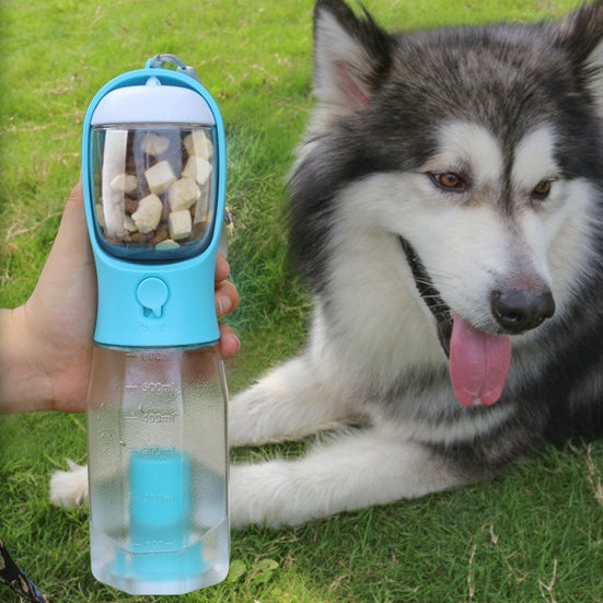 3-in-1 multifunctional Cat & Dog Water Drinker, Food Feeder & Poop Dispenser