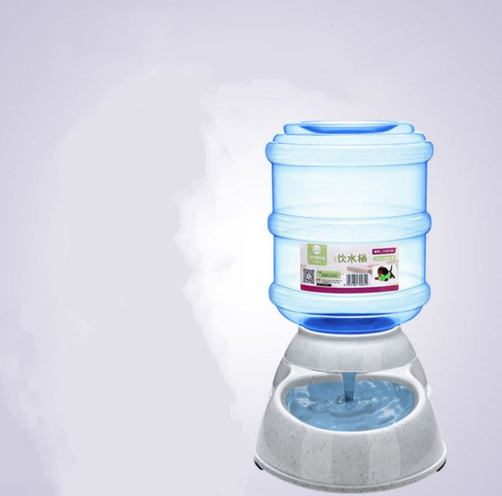 Automatic Pet Feeder with Drinking Water Fountains
