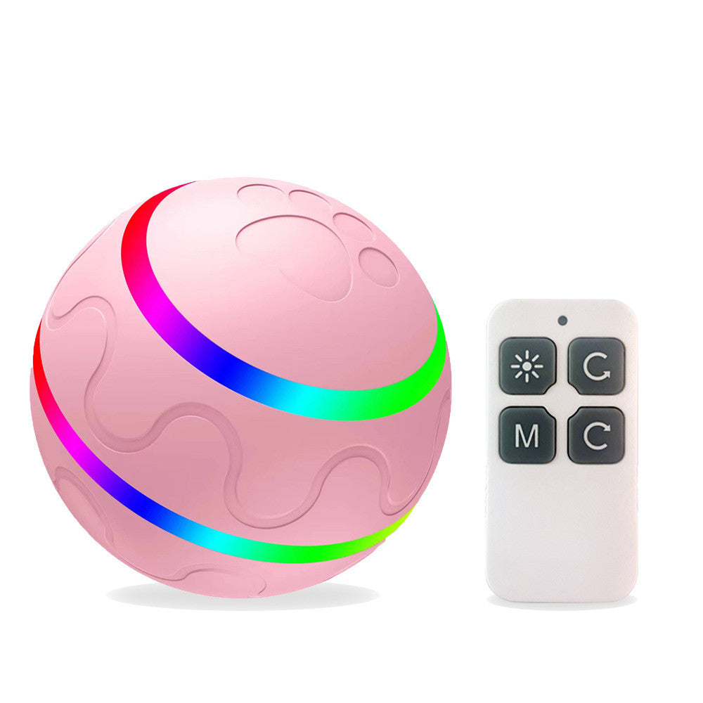 Pet Dog & Cat Intelligent Ball -USB Self Rotating Ball