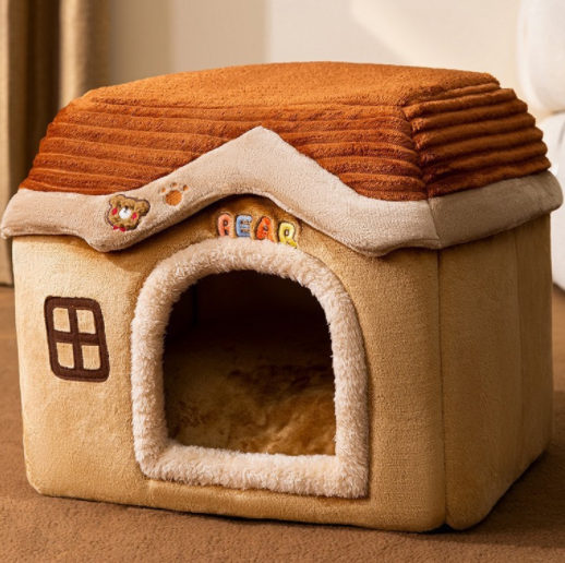 Foldable Dog  & Cat House & Bed