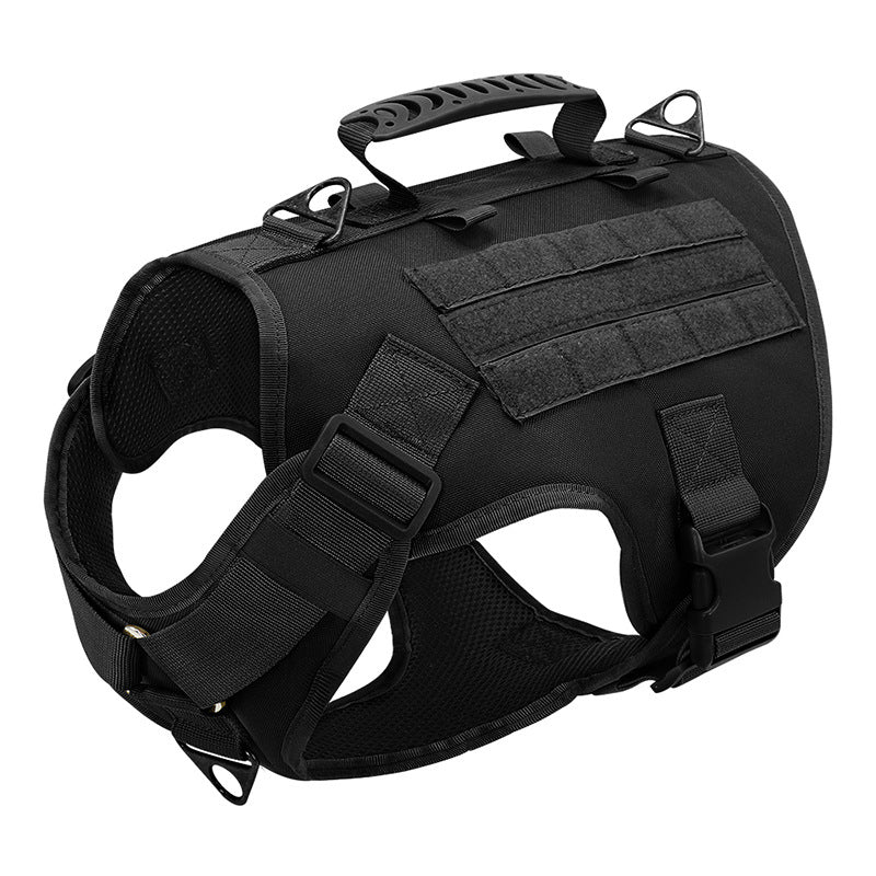K9 Tactical Vest-Type Dog Collar for Optimal Control and Comfort