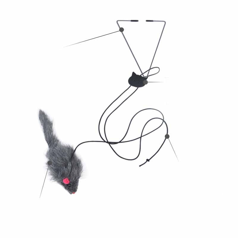 Pet Telescopic Hanging Door - Small Mouse