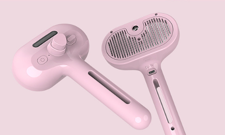 Self-Cleaning Pet Comb with Hair Remover Brush