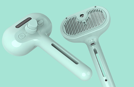Self-Cleaning Pet Comb with Hair Remover Brush